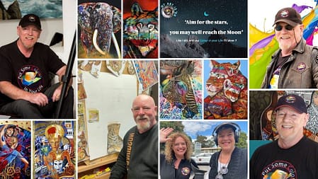Read more about the article Fly Me to the Moon ~ Let me Paint among the Stars